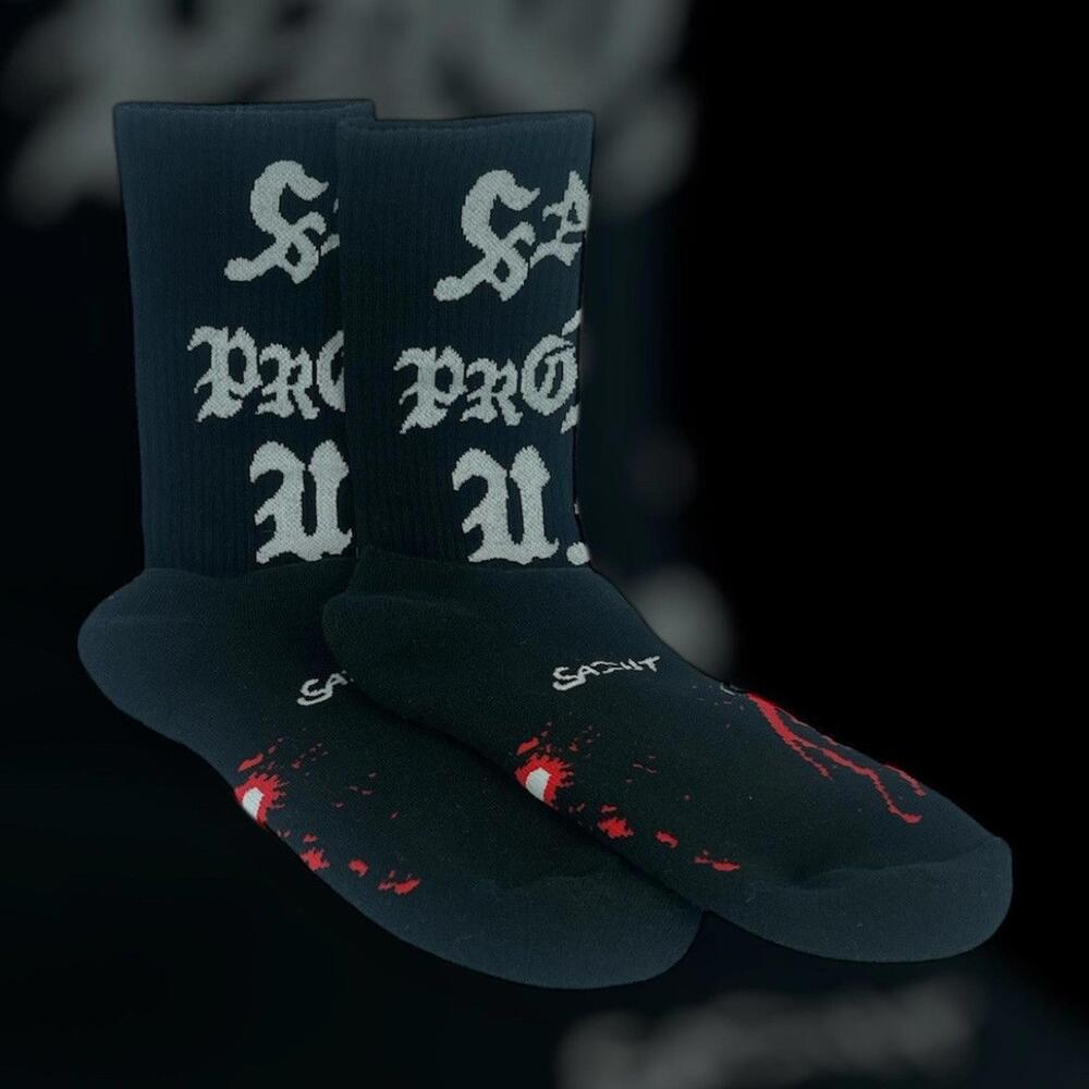 Saint Michael "Protect" Socks